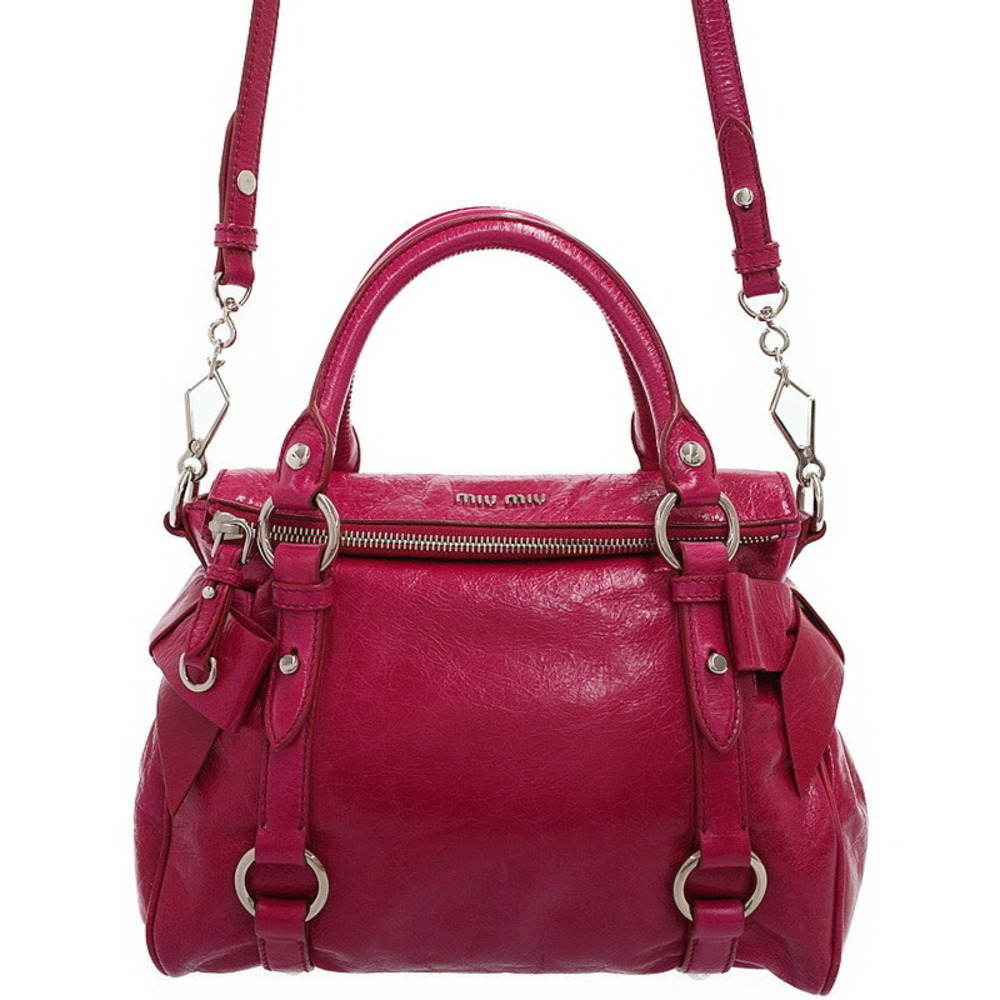 Miu Miu Side Rion Handbag